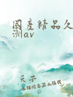 国产精品久久亚洲av