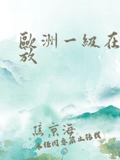 欧洲一级在线播放