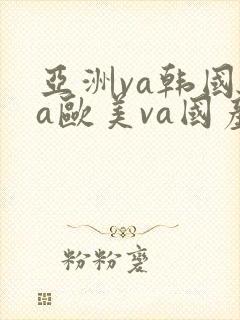 亚洲va韩国va欧美va国产