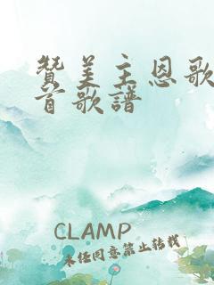 赞美主恩歌55首歌谱