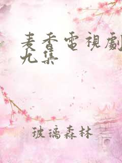 麦香电视剧二十九集