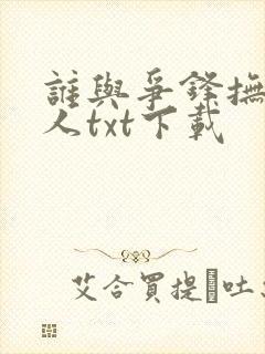 谁与争锋抚琴的人txt下载
