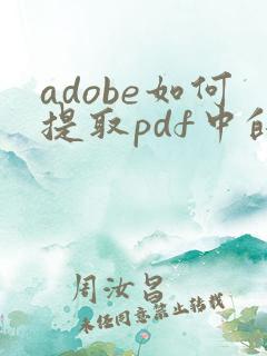 adobe如何提取pdf中的某几页