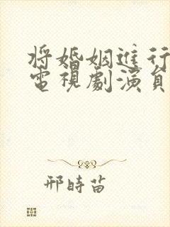将婚姻进行到底电视剧演员表