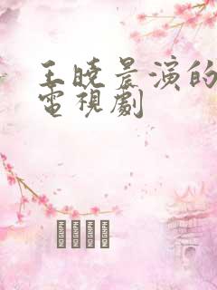 王晓晨演的所有电视剧