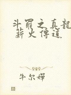 斗罗之真龙斗罗 薪火传道
