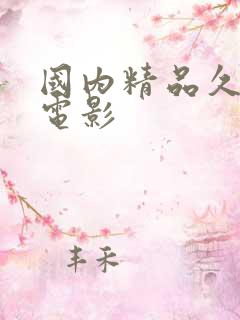 国内精品久久久电影