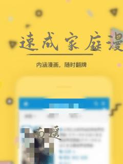 速成家庭漫画：结局+番外