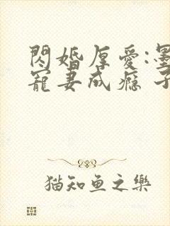 闪婚厚爱:墨少宠妻成瘾 子夜轻语