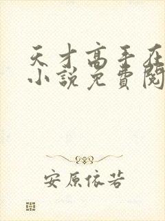天才高手在都市小说免费阅读全文