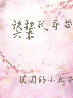 快把我哥带走第六季