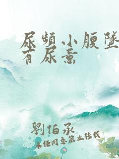 尿频小腹坠胀总有尿意