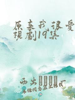 原来我很爱你电视剧19集