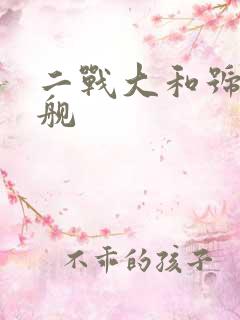 二战大和号战列舰