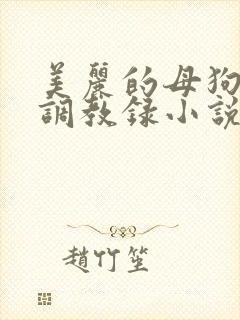 美丽的母狗女奴调教录小说