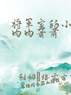 将军家的小娘子肉肉萧肃