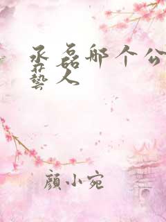 丞磊哪个公司的艺人