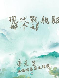 现代战舰驱逐舰哪个好