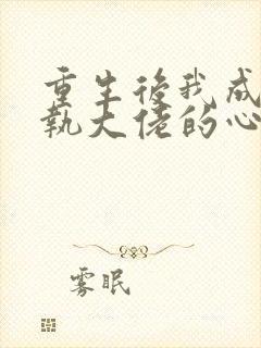重生后我成了偏执大佬的心尖宠
