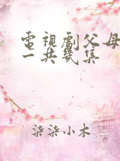 电视剧父母爱情一共几集