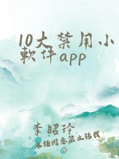 10大禁用小说软件app