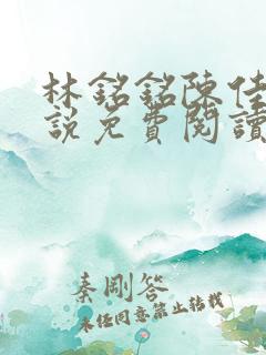 林铭铭陈佳的小说免费阅读
