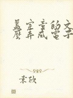 盖完章的文件怎么弄成电子版