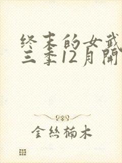 终末的女武神第三季12月开播