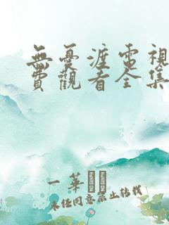 无忧渡电视剧免费观看全集40