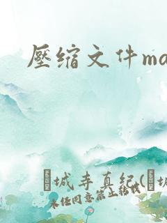 压缩文件mac