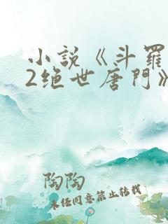 小说《斗罗大陆2绝世唐门》
