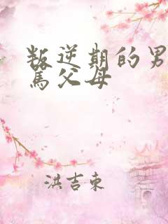 叛逆期的男孩子骂父母