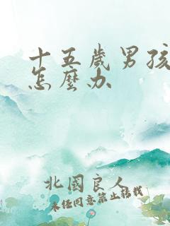 十五岁男孩厌学怎么办