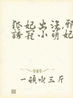 狐妃出没,邪帝诱宠小萌妃