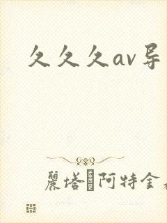 久久久av导航