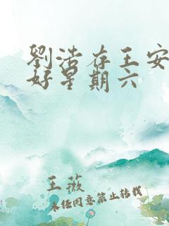 刘浩存王安宇你好星期六