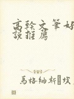 高干文笔好的小说推荐