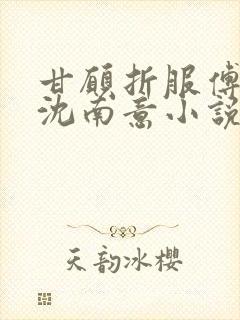 甘愿折服傅屿川沈南意小说全文免费阅读