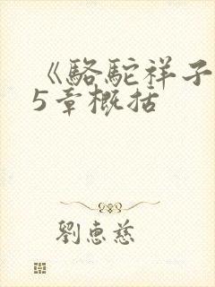 《骆驼祥子》15章概括