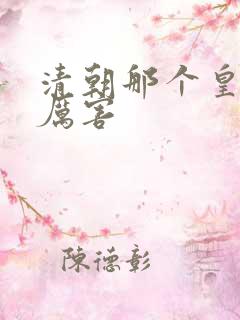清朝那个皇帝最厉害