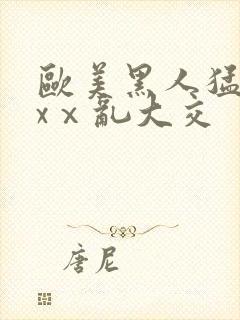 欧美黑人猛交xxⅹ乱大交
