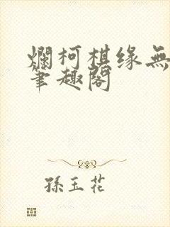 烂柯棋缘无弹窗笔趣阁