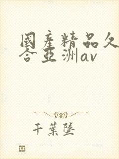 国产精品久久综合亚洲av