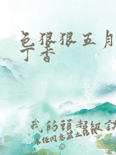 色狠狠五月婷婷丁香