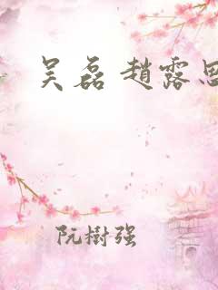 吴磊 赵露思
