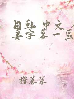 日韩 中文 人妻字幕一区