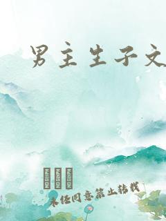 男主生子文