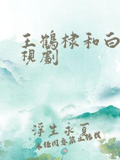 王鹤棣和白鹿电视剧
