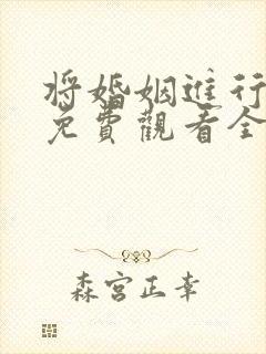 将婚姻进行到底免费观看全集完整版