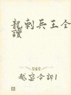 龙刺兵王全本阅读